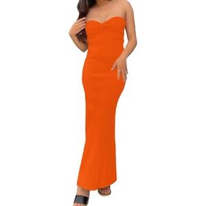Amazon• strapless dress🧡